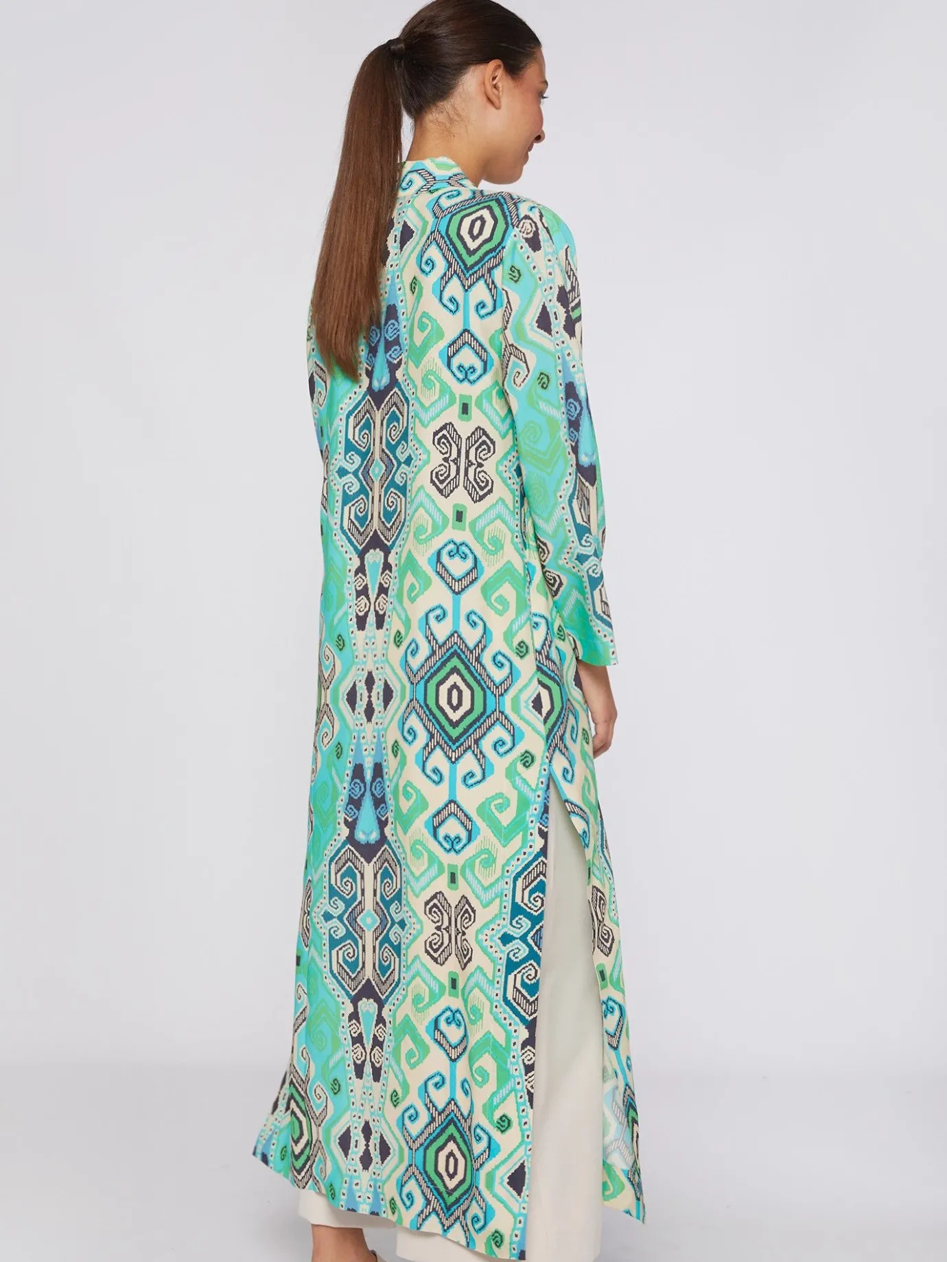 Women Vilagallo Coats*Coat Carlotta Navajo Turquoise