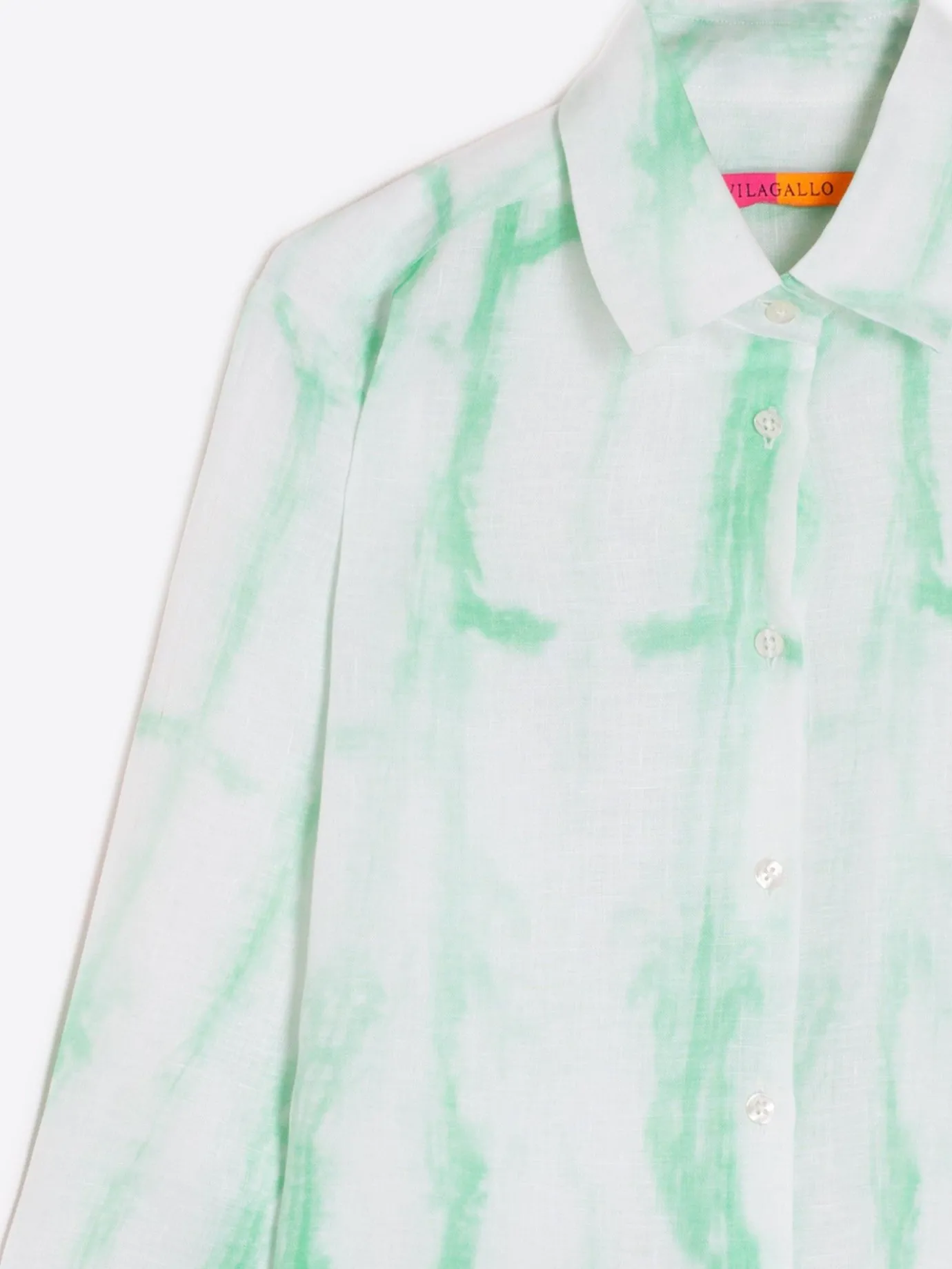Women Vilagallo Shirts*Shirt Sara Green Tie Dye