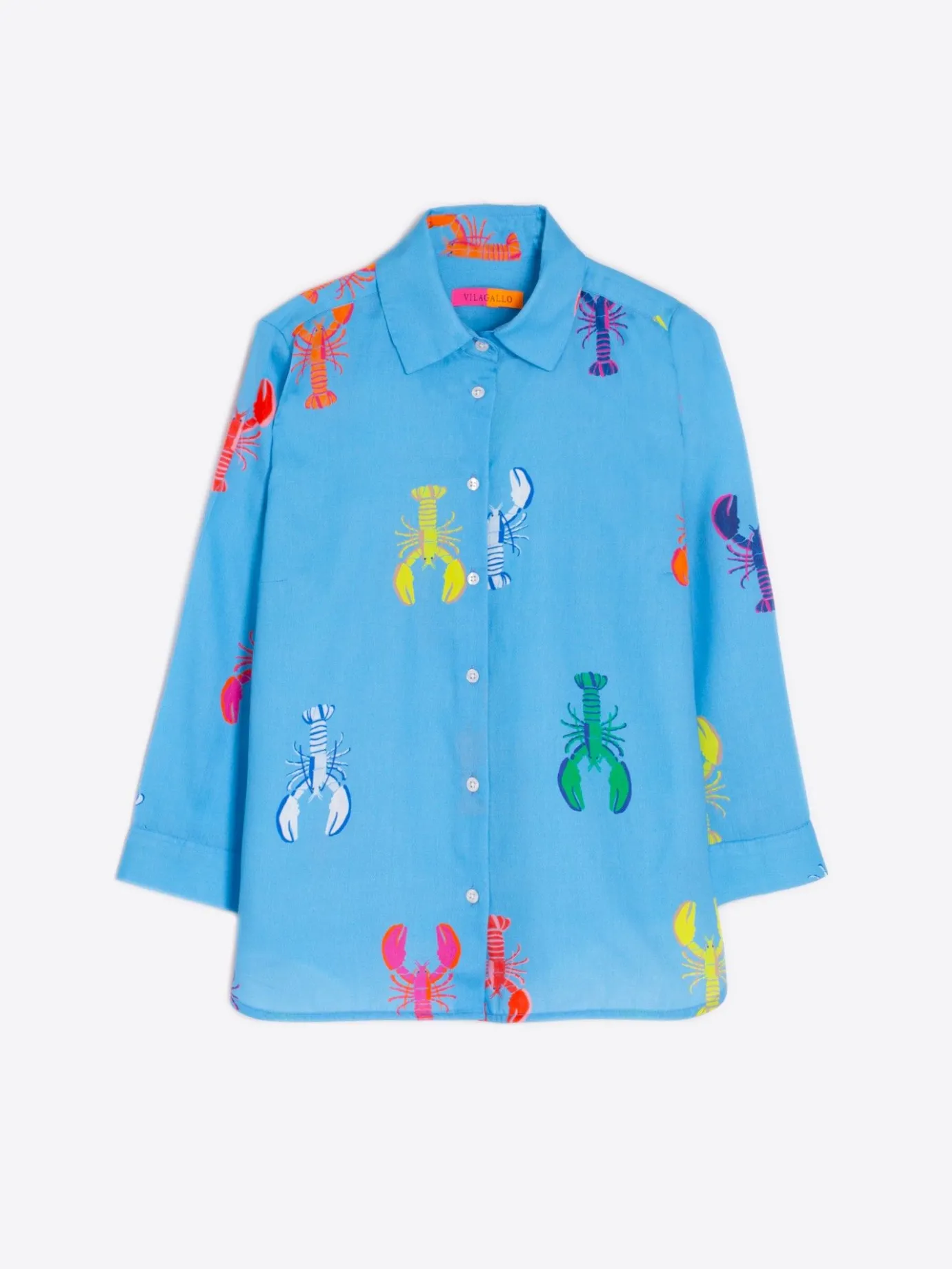 Women Vilagallo Shirts*Shirt Sara Langosta Multicolor Oceano